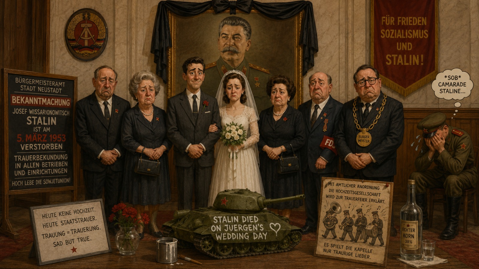 Juergen's Wedding Day — scene