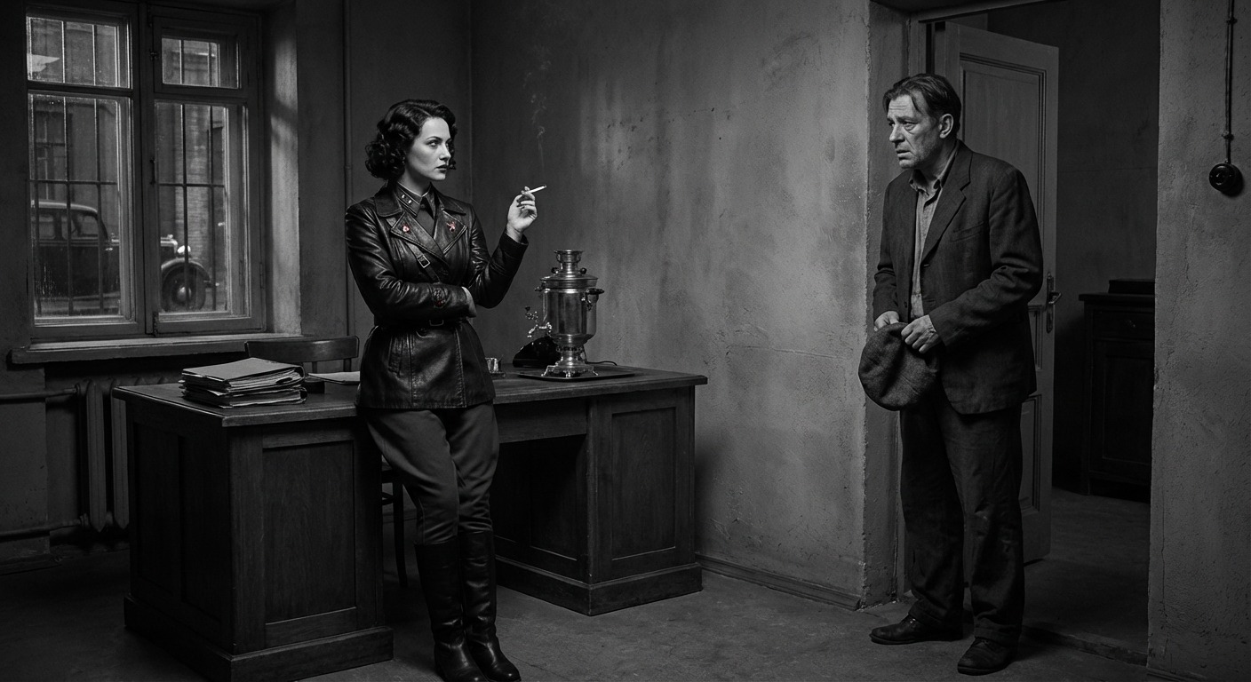 Vanessa in Leather — scene