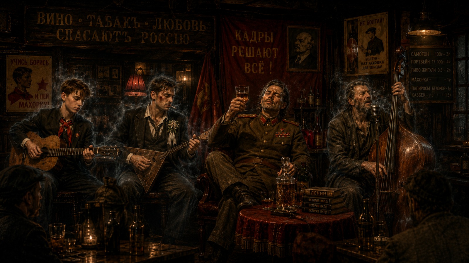 Alcohol and Tobacco — scene