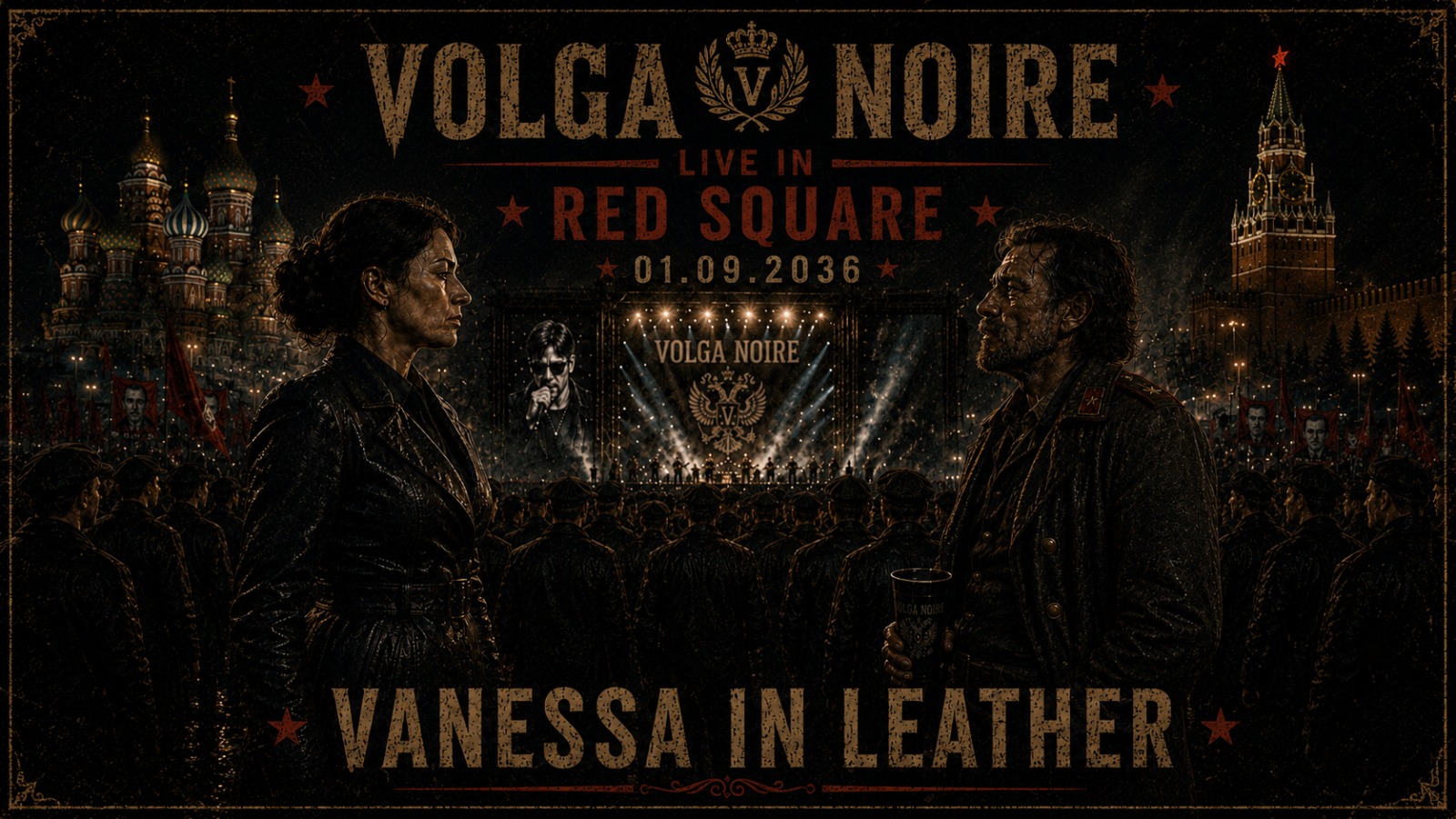 Vanessa in Leather — cover art